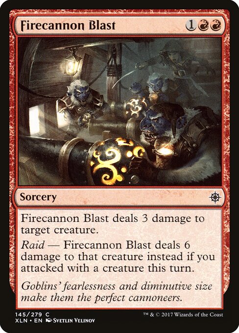 Firecannon Blast 145