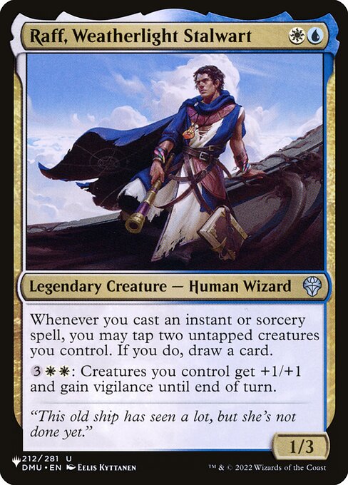 Raff, Weatherlight Stalwart DMU-212