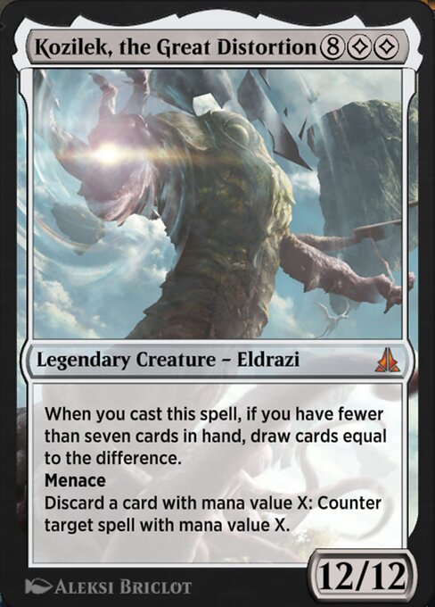 Kozilek, the Great Distortion 1