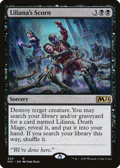 Liliana's Scorn 329