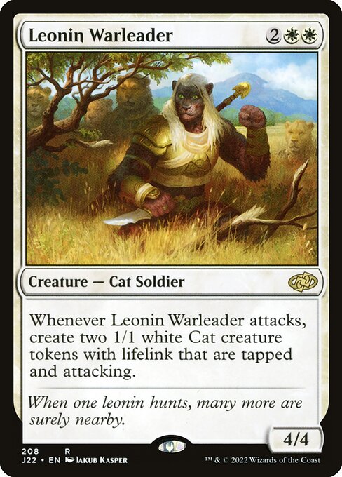Leonin Warleader 208