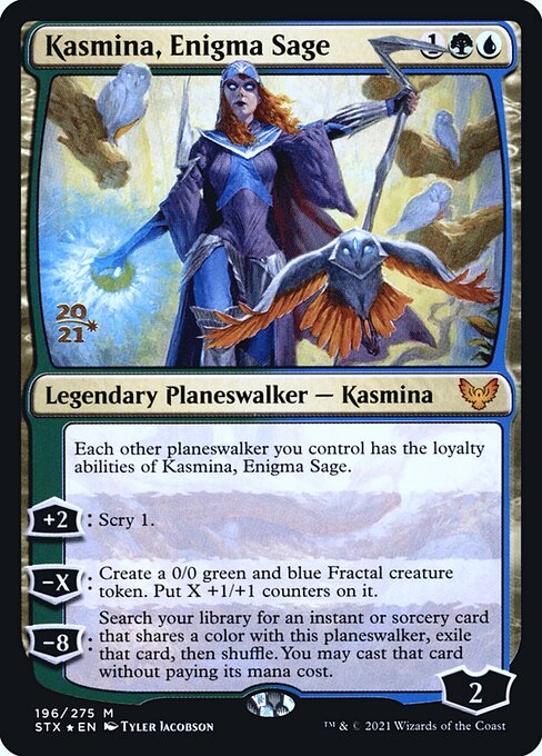 Kasmina, Enigma Sage 196s