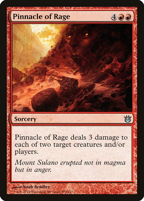 Pinnacle of Rage 105