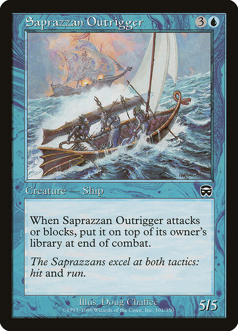 Saprazzan Outrigger 101