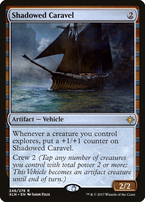 Shadowed Caravel 246