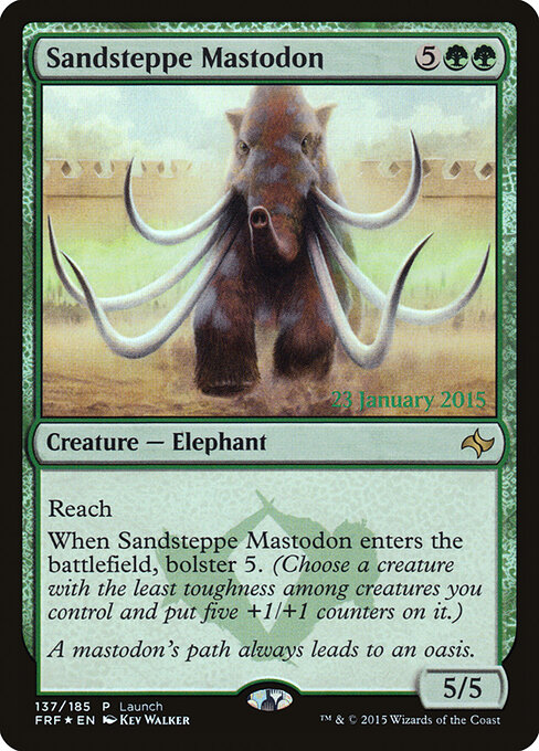 Sandsteppe Mastodon 137