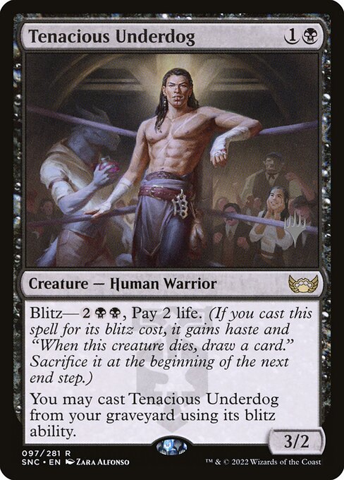 Tenacious Underdog 97p