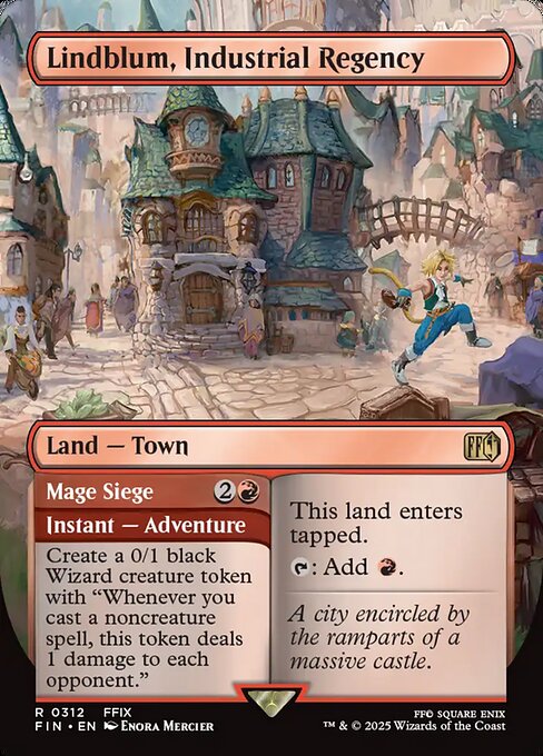 Lindblum, Industrial Regency // Mage Siege 312