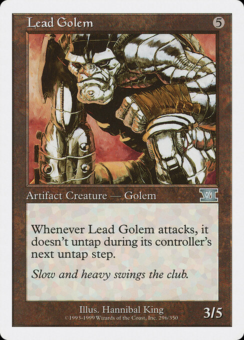 Lead Golem 296
