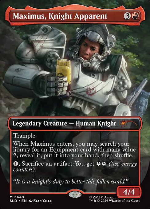 Maximus, Knight Apparent 2449