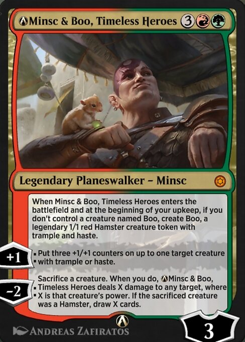 A-Minsc & Boo, Timeless Heroes A-243