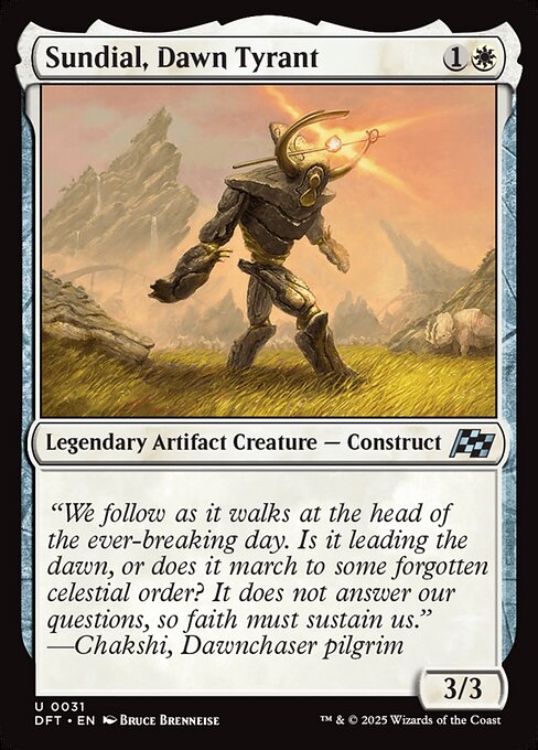 Sundial, Dawn Tyrant 31