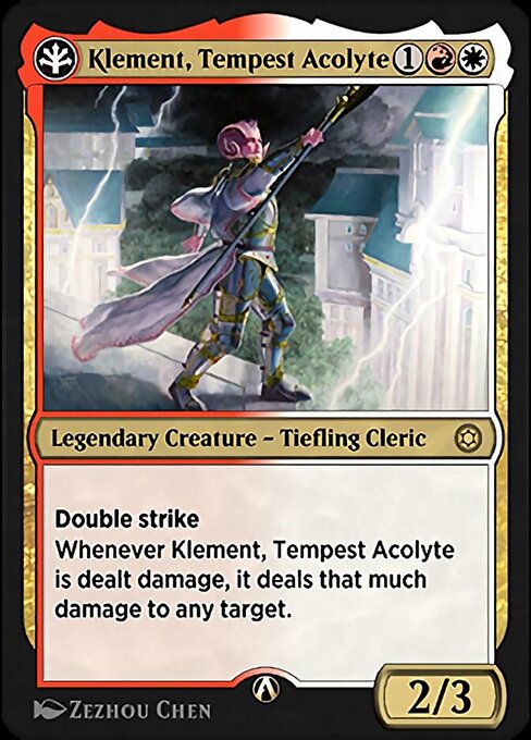 Klement, Tempest Acolyte 1r