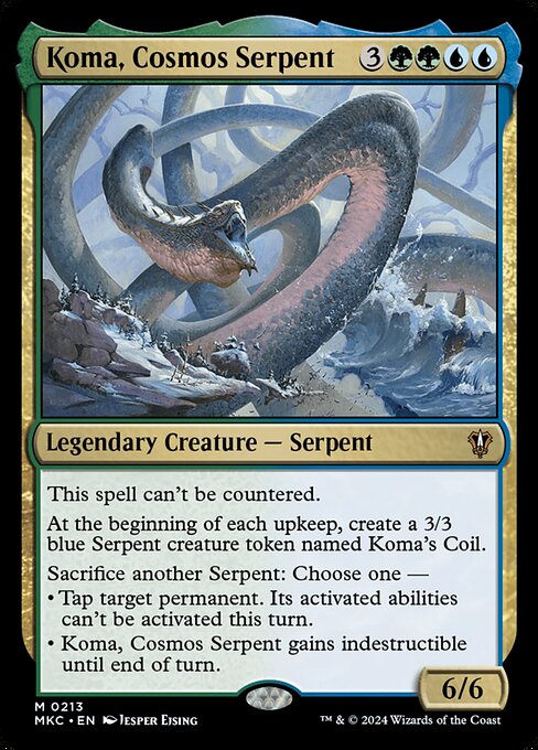 Koma, Cosmos Serpent 213