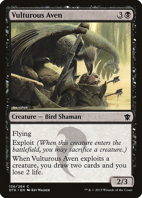 Vulturous Aven 126