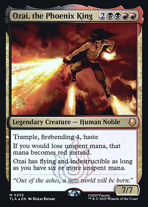 Ozai, the Phoenix King 235s