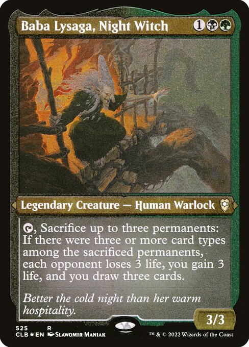 Baba Lysaga, Night Witch 525