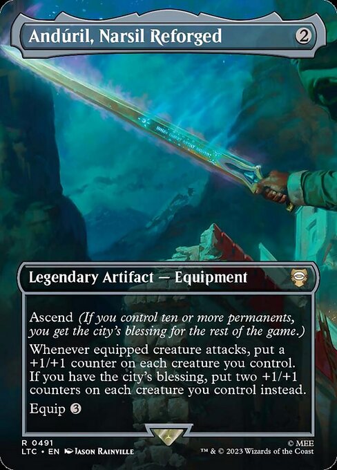 Andúril, Narsil Reforged 491