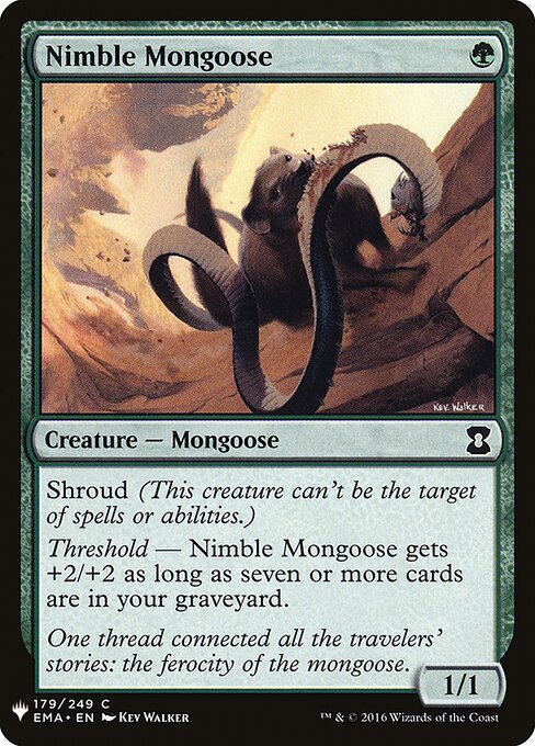 Nimble Mongoose EMA-179