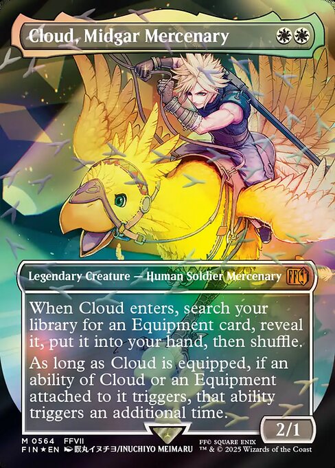 Cloud, Midgar Mercenary 564