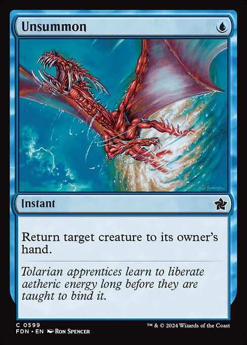 Unsummon 599