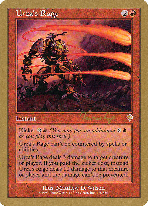 Urza's Rage tvdl178