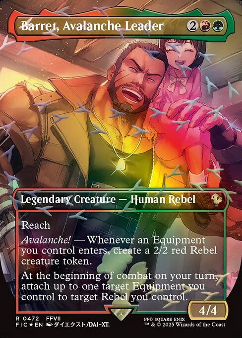 Barret, Avalanche Leader 472