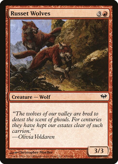 Russet Wolves 102
