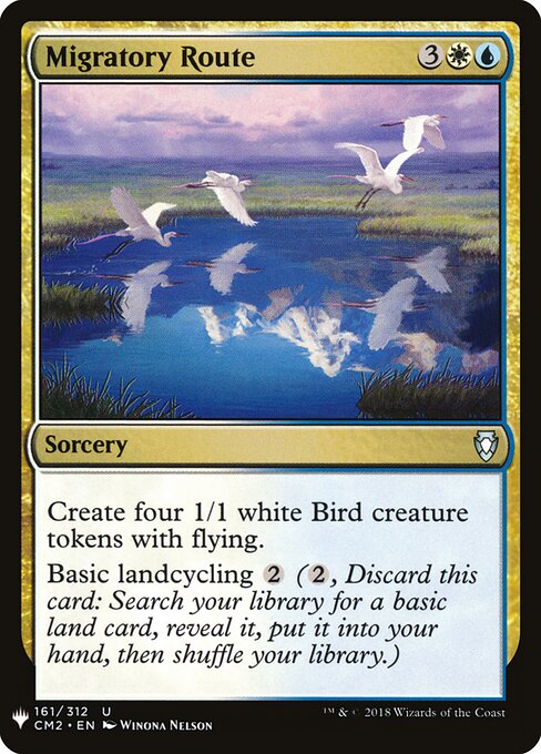 Migratory Route CM2-161