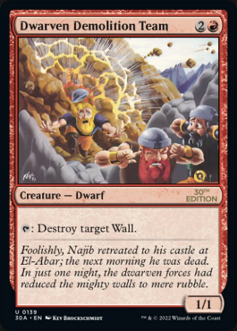 Dwarven Demolition Team 139