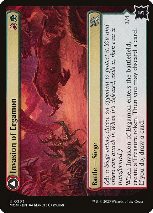 Invasion of Ergamon // Truga Cliffcharger 233