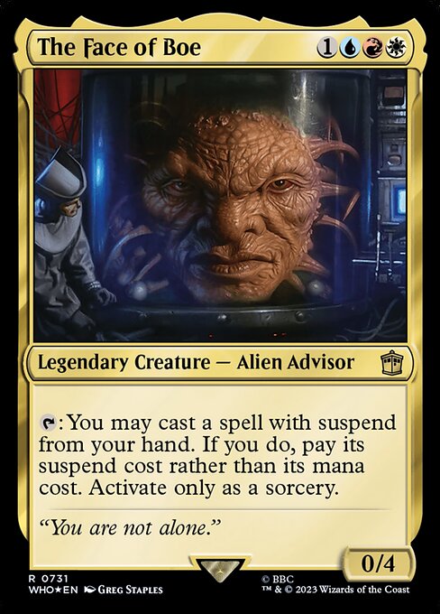 The Face of Boe 731