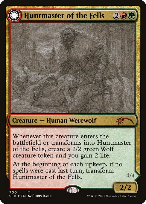 Huntmaster of the Fells // Ravager of the Fells 700