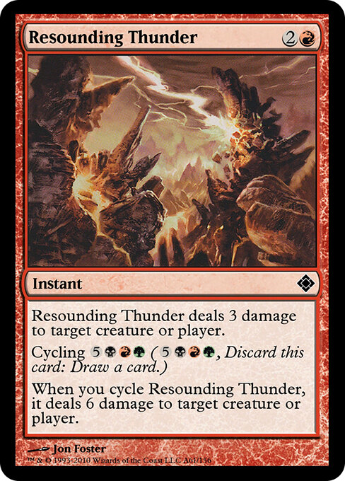 Resounding Thunder A61