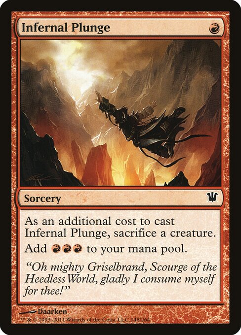 Infernal Plunge 148