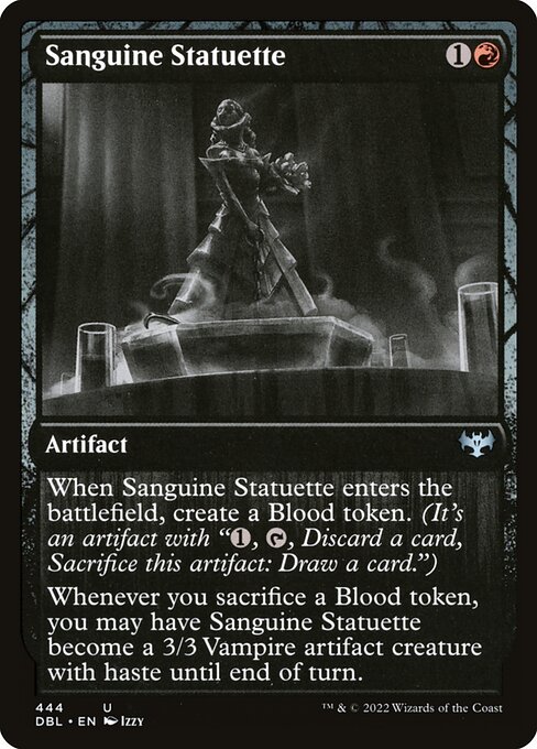 Sanguine Statuette 444
