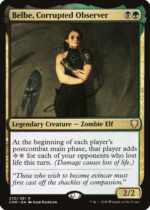 Belbe, Corrupted Observer 270
