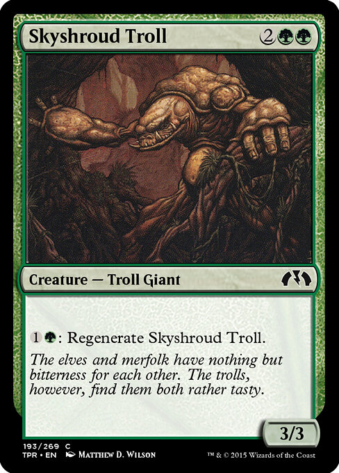 Skyshroud Troll 193