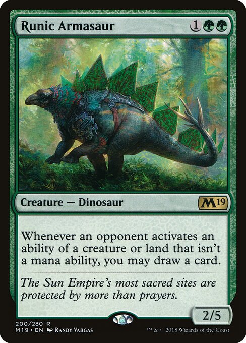 Runic Armasaur 200