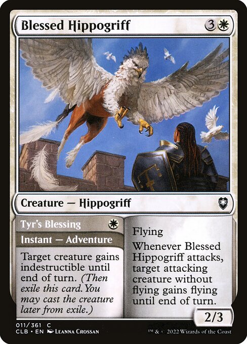 Blessed Hippogriff // Tyr's Blessing 11