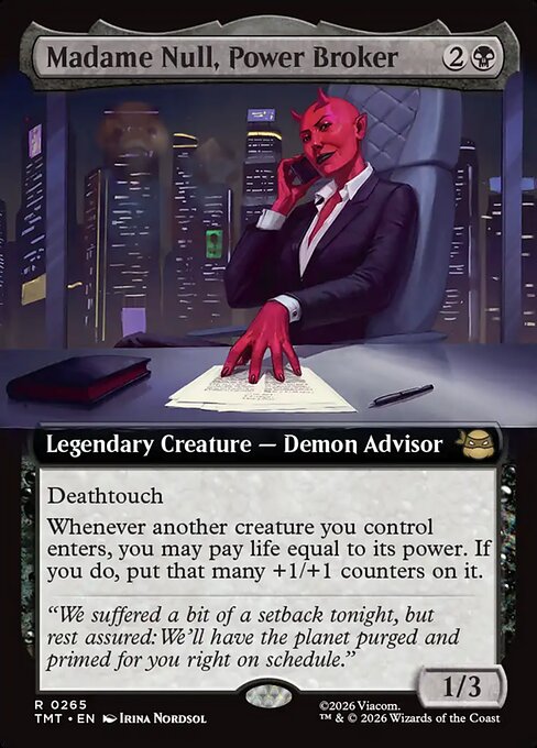Madame Null, Power Broker 265
