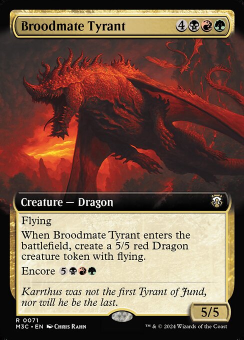 Broodmate Tyrant 71