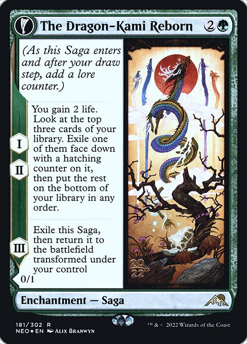 The Dragon-Kami Reborn // Dragon-Kami's Egg 181s