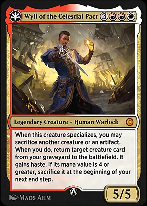 Wyll of the Celestial Pact 15w