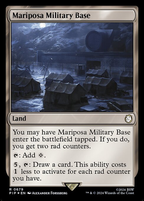 Mariposa Military Base 679