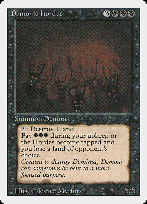 Demonic Hordes 104