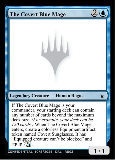 The Covert Blue Mage RU03c