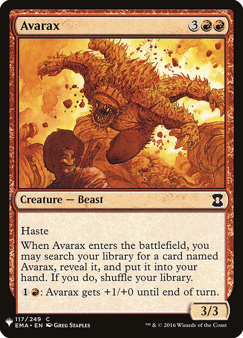 Avarax EMA-117