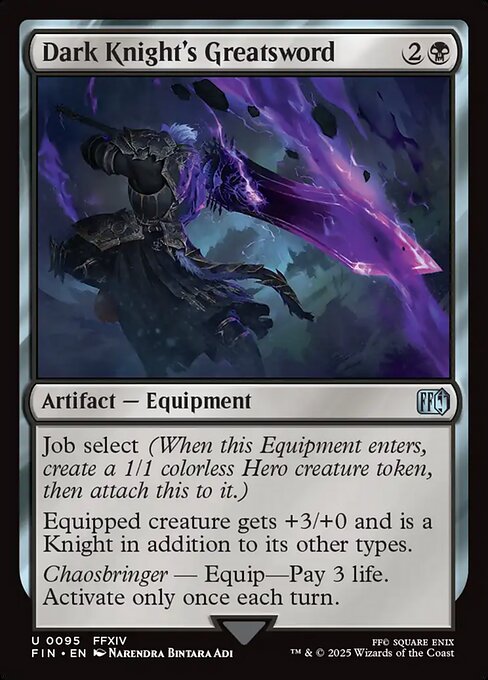 Dark Knight's Greatsword 95