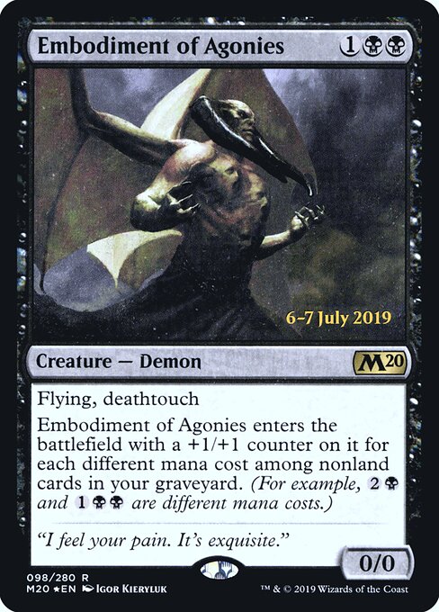 Embodiment of Agonies 98s